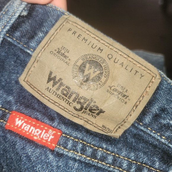 Jeans, Wrangle Authentic 40 Waist Blue Jeans-New-$30 obo - Picture 2 of 5